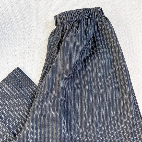 Vintage 90s High Waisted Straight Leg Elastic Waist Trousers - Picture 5 of 5